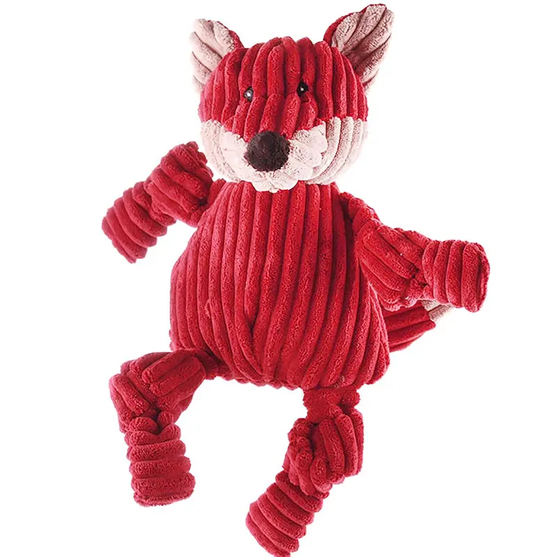 HuggleHounds Woodland Knotties Dog Toy - Fox