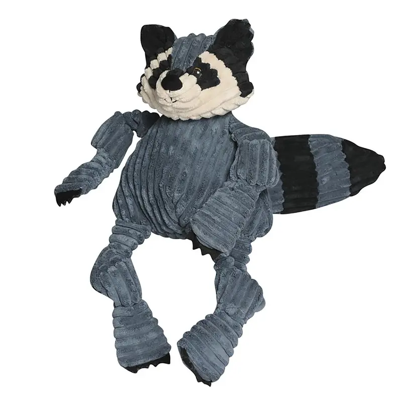 HuggleHounds Woodland Knotties Dog Toy - Raccoon