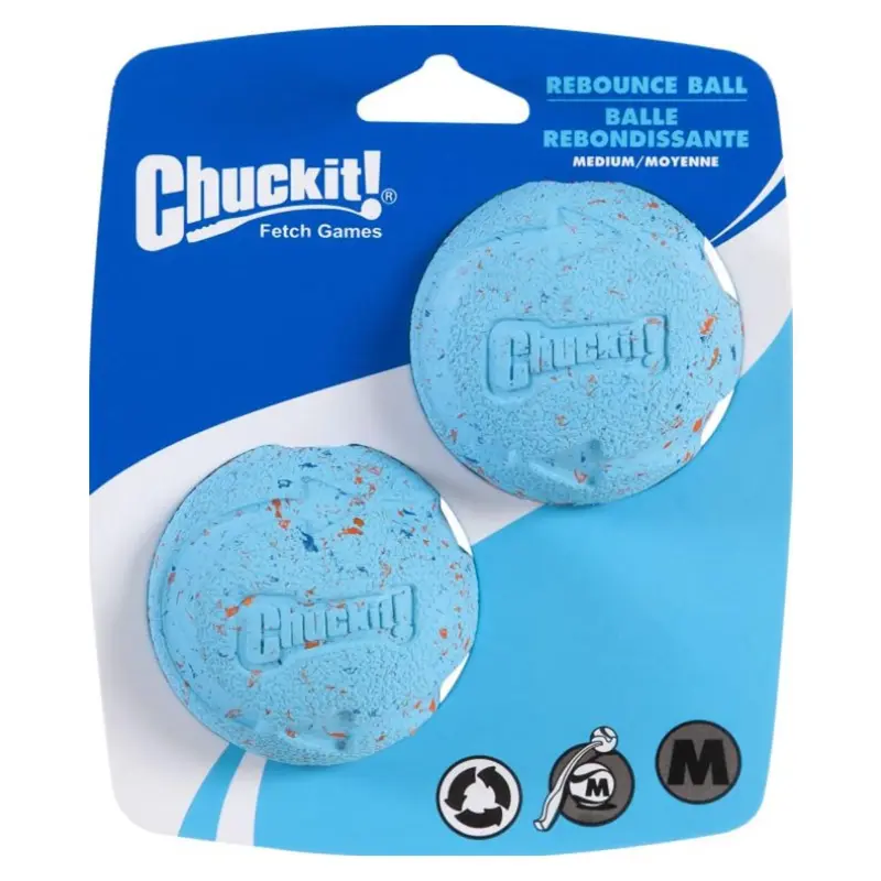 Chuckit! Rebounce Ball Dog Toy Set (2-Pack)