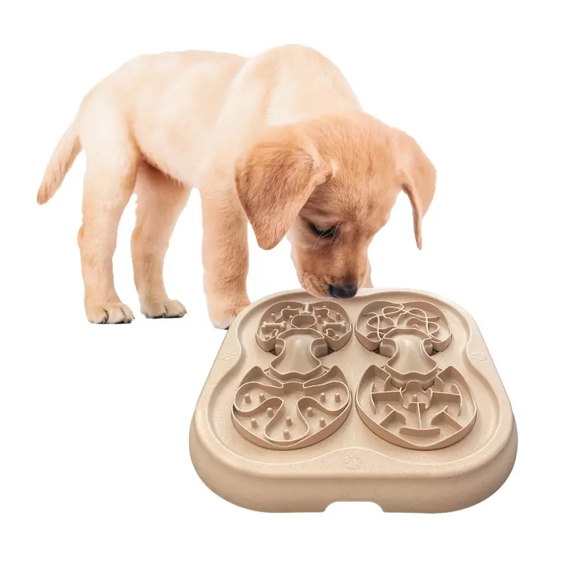 foufou Dog fouFIT 2-in-1 Nosework Puzzle & Dog Slow Feeder