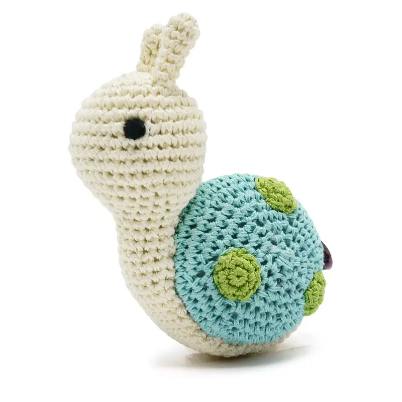 PAWer Squeaky Dog Toy by Dogo - Snail