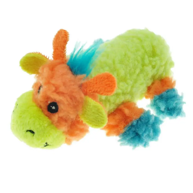 Chomper Mini Sherpa Fleecy Friends Dog Toy - Giraffe