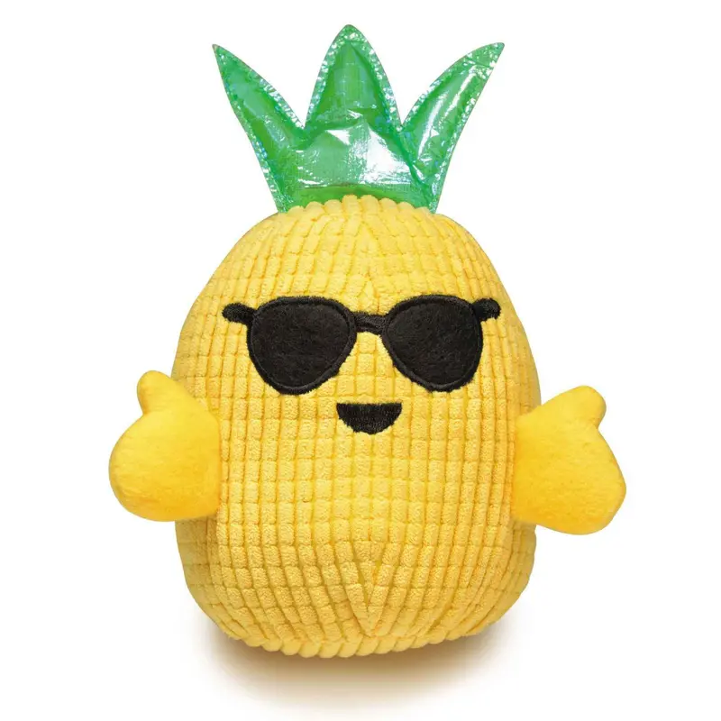 Zanies Hawaiian Breeze Pineapple Boy Dog Toy