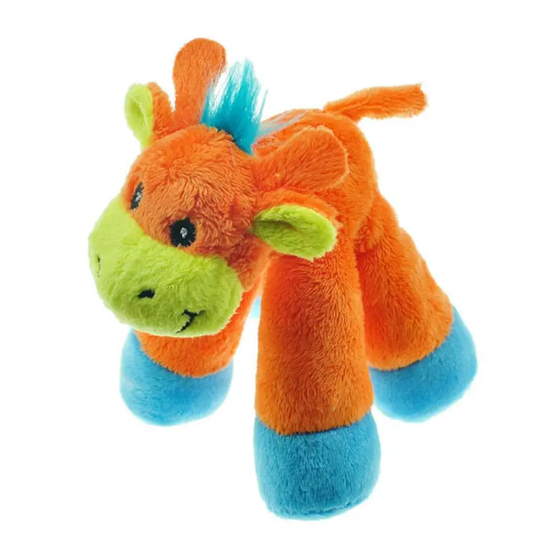 Chomper Mini Long Legs Safari Pals Dog Toy - Giraffe