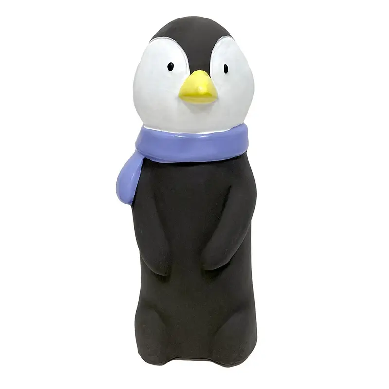 foufou Dog foufit Winter Sparkle Cruncher Chew Dog Toy - Penguin