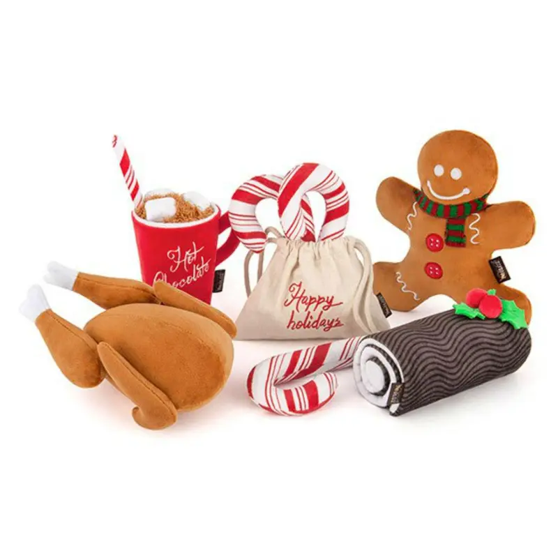 P.L.A.Y. Holiday Classic Dog Toy Collection - 5 Piece Set