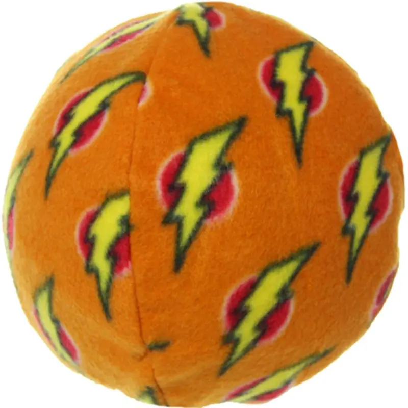 Mighty Ball Dog Toy - Orange Flash