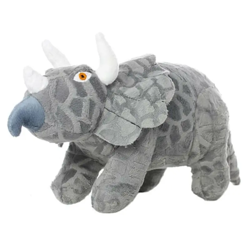 Mighty Dinosaur Dog Toy - Triceratops