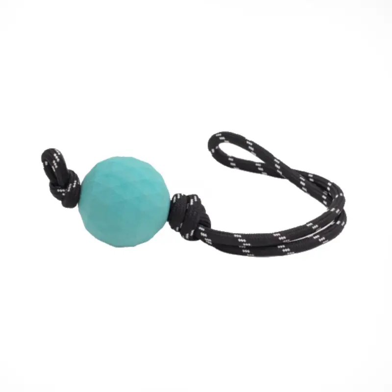 ZippyTuff Waggle Ball Dog Toy with RopeTugz