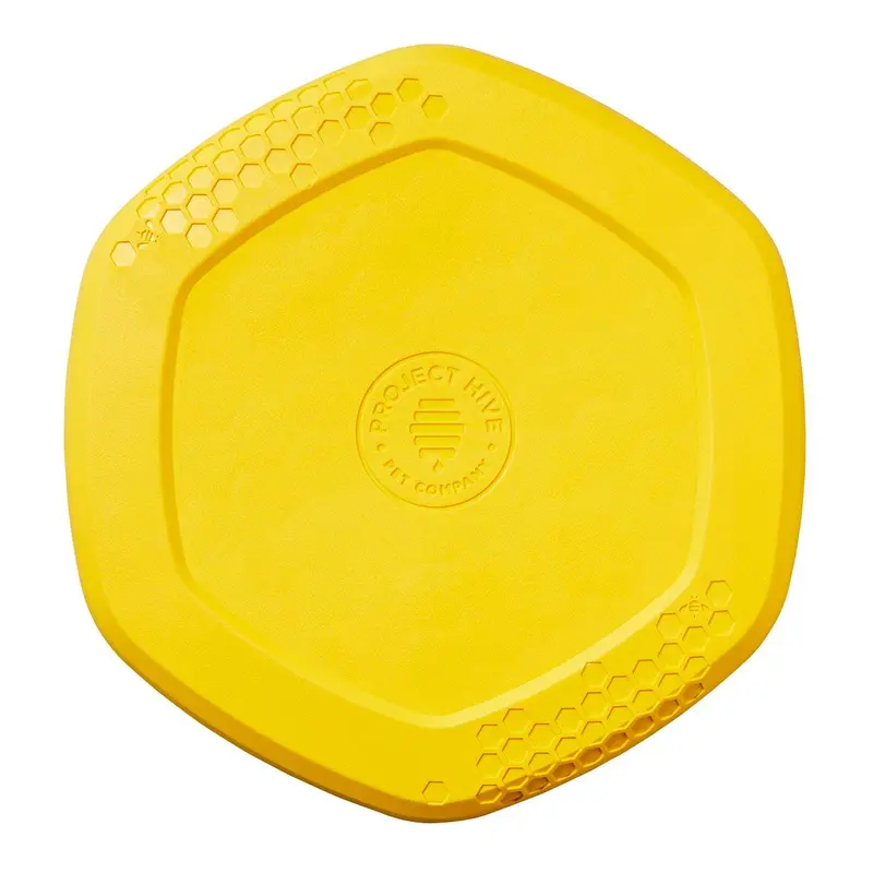 Project Hive Pet Company Hive Dog Disc & Lick Mat - Yellow