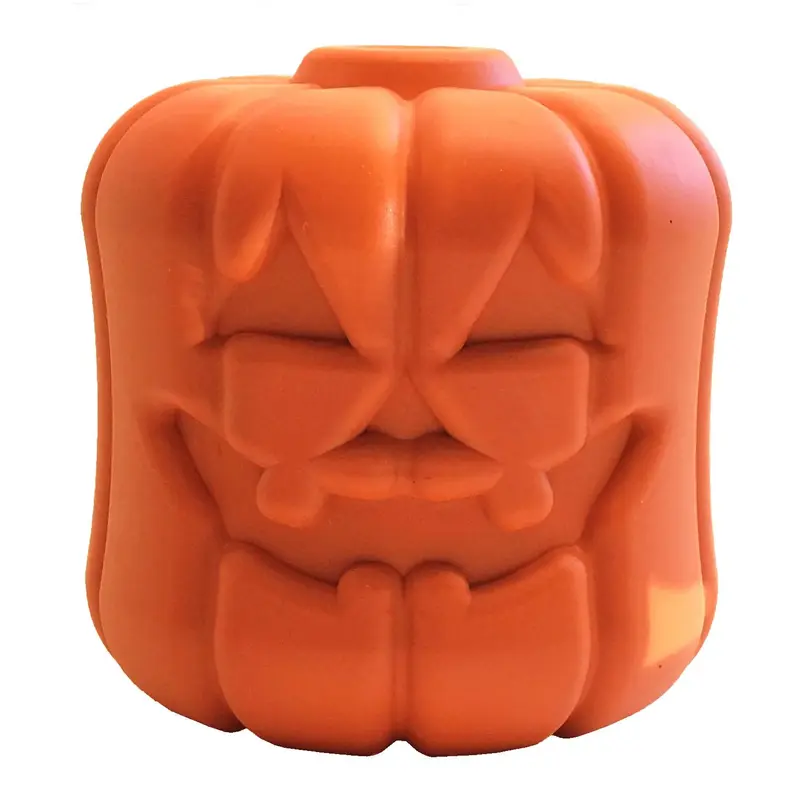 SodaPup Ultra Durable Jack-O-Lantern Dog Toy 