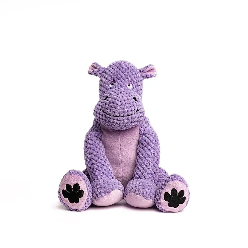 fabdog Floppy Friends Dog Toy - Hippo