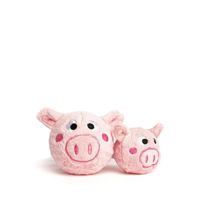 fabdog Country Critter faball Dog Toy - Pig