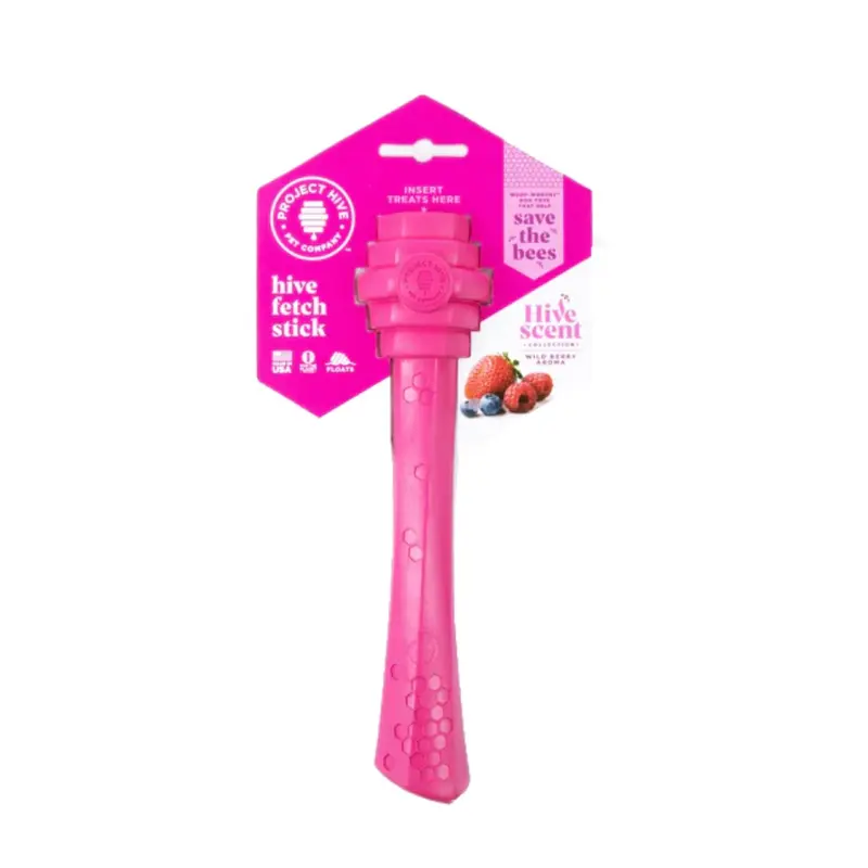 Project Hive Pet Company Hive Fetch Stick - Wild Berry Scent