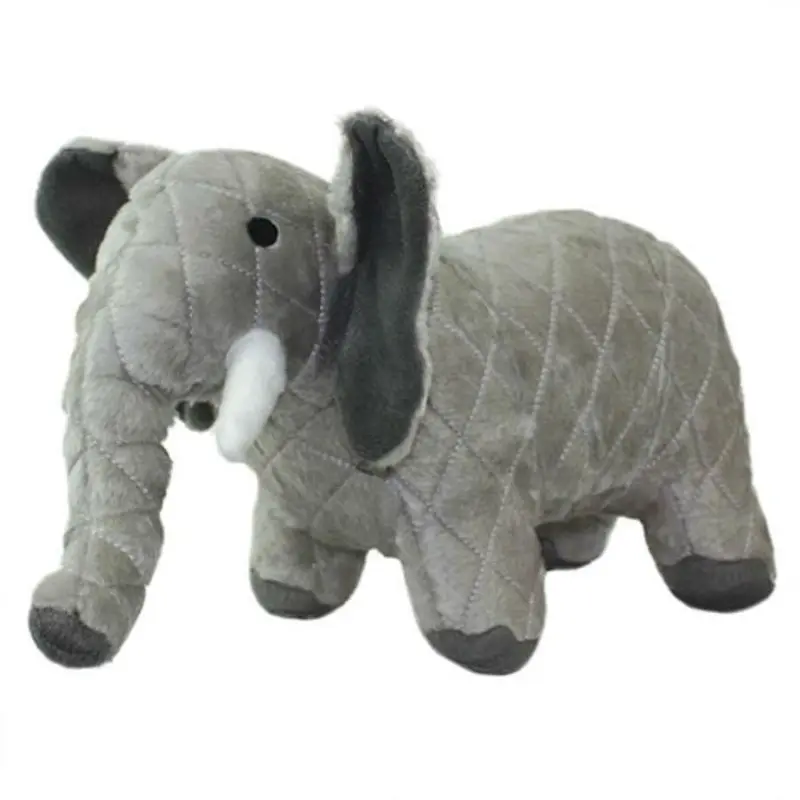 Mighty Safari Dog Toy - Ellie the Gray Elephant