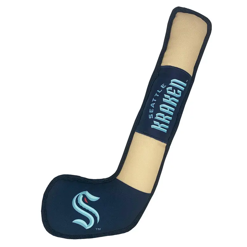 Seattle Kraken Hockey Stick Dog Toy