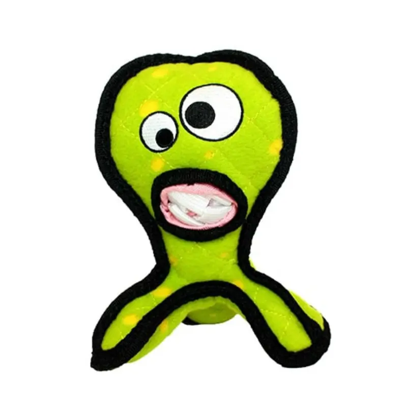 Tuffy Alien Series Dog Toy - G3 Alien Green