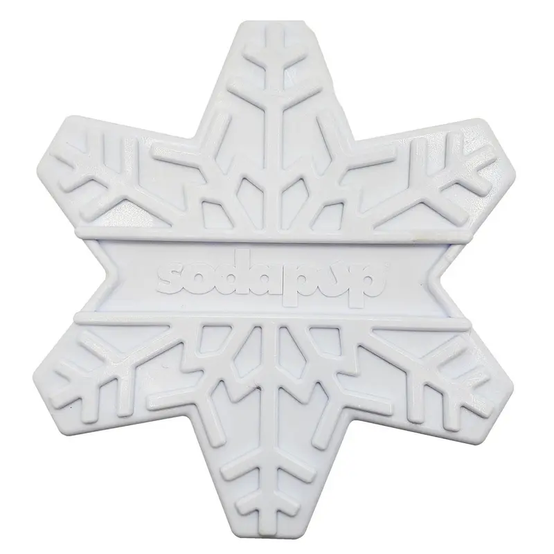 SodaPup Ultra Durable Snowflake Shaped Dog Toy 