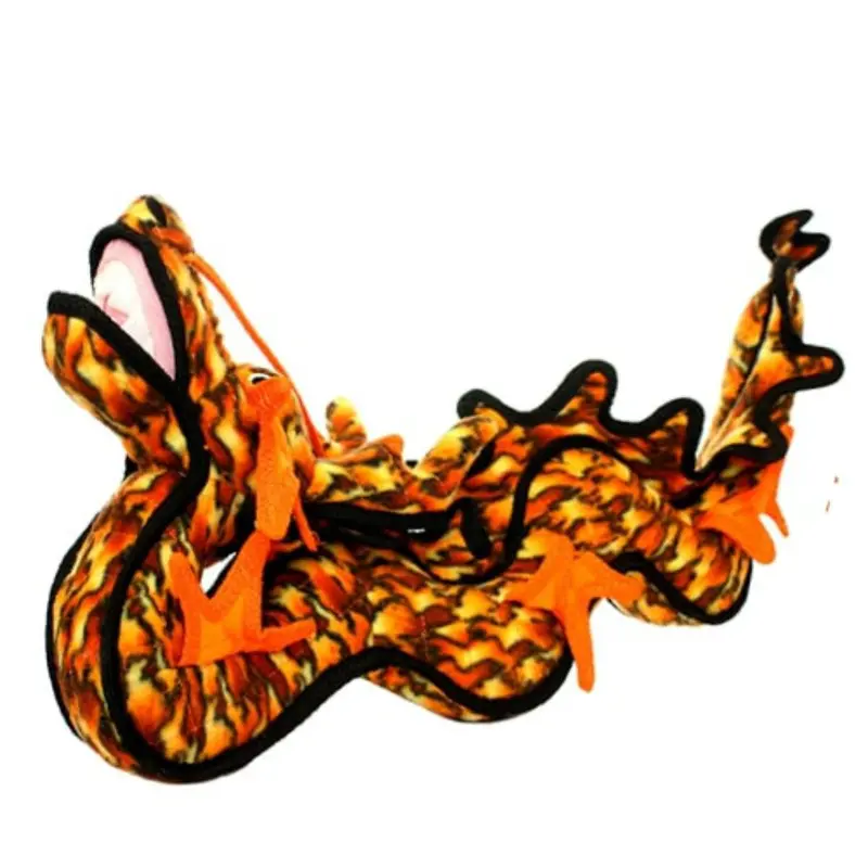 Tuffy Dragon Series Dog Toy - Orange
