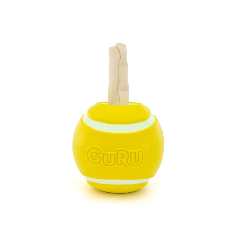 GURU Tennis Treat Ball Dog Toy