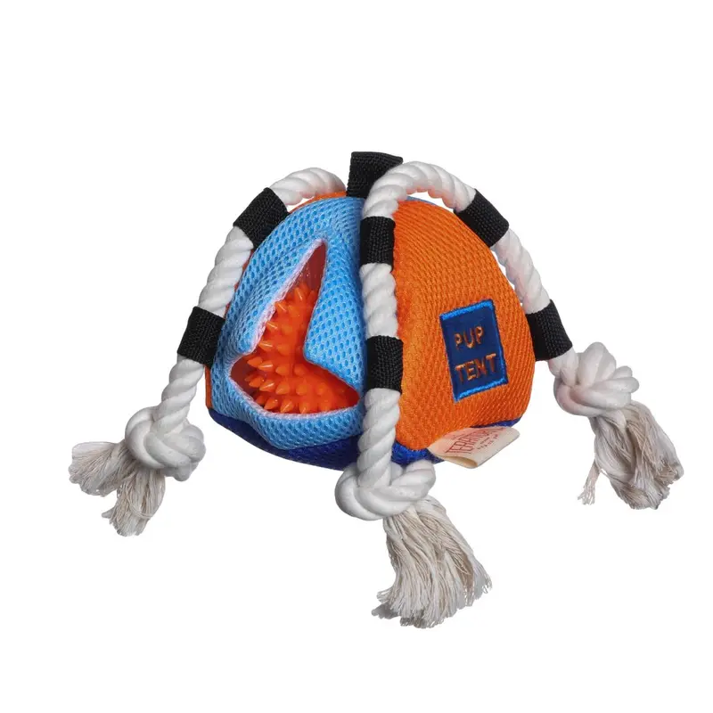 Territory 2 in 1 Tug & Fetch Dog Toy - Pup Tent