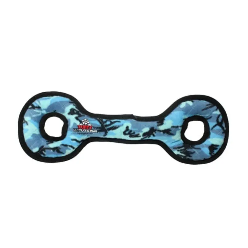 Tuffy Ultimate Tug-O-War Dog Toy - Camo Blue