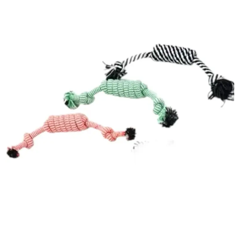 The MODERN PET CO. Trooper Tug Rope Dog Toy - Black