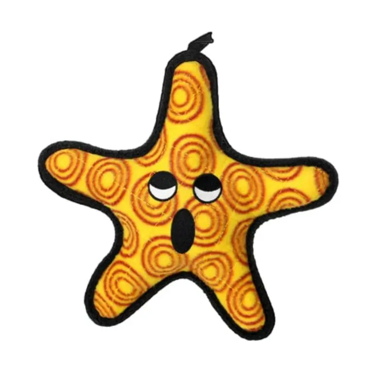 Tuffy Ocean Creatures Dog Toy - Starfish