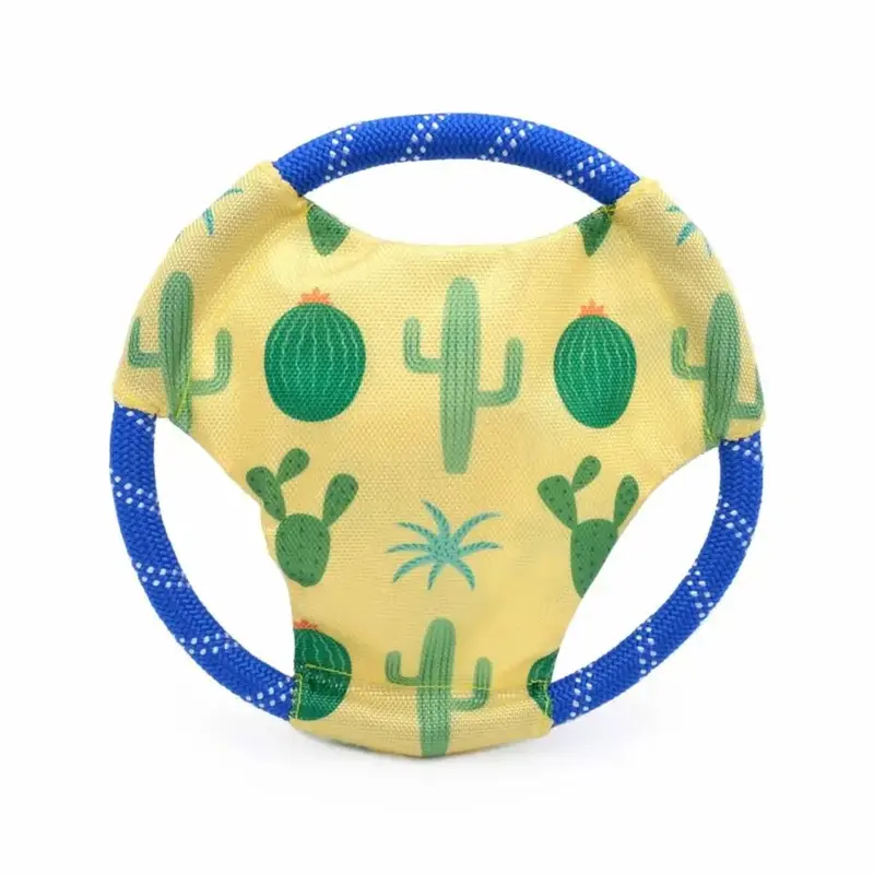 ZippyPaws Rope Gliderz Dog Toy - Desert Cactus