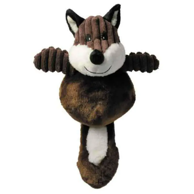 Zanies Country Crew Dog Toy - Fox