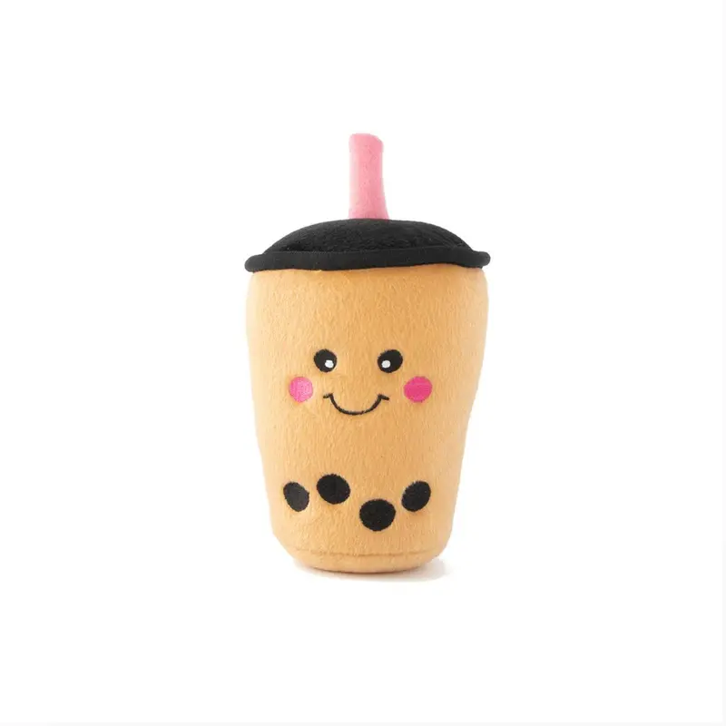 ZippyPaws NomNomz Dog Toy - Boba Milk Tea