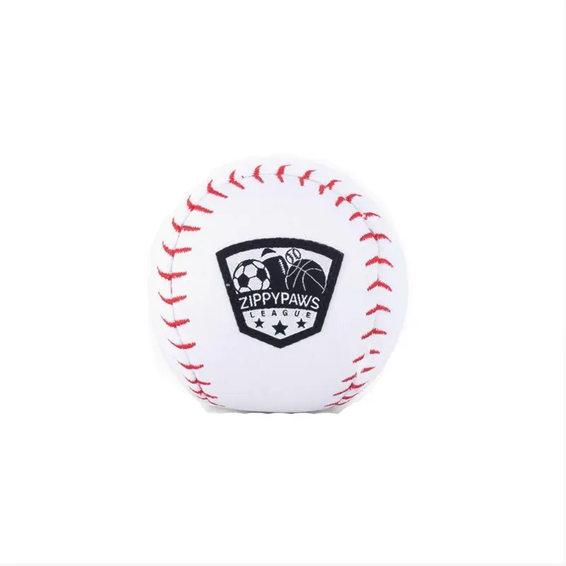 ZippyPaws SportsBallz Dog Toy - Baseball