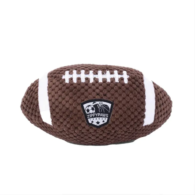 ZippyPaws SportsBallz Dog Toy - Football