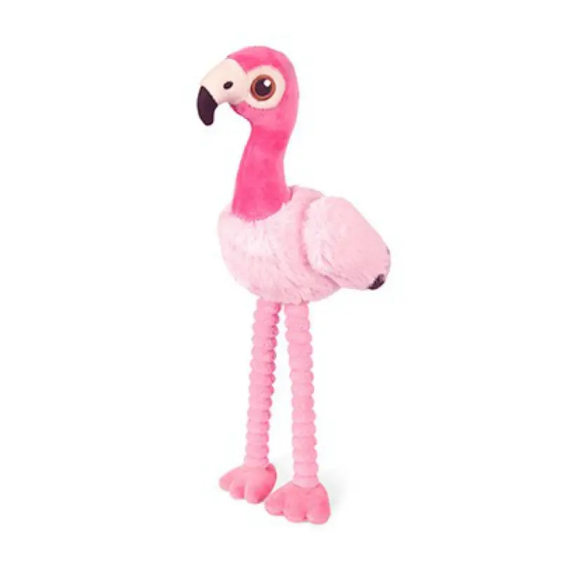 P.L.A.Y. Fetching Flock Plush Dog Toy - Flamingo