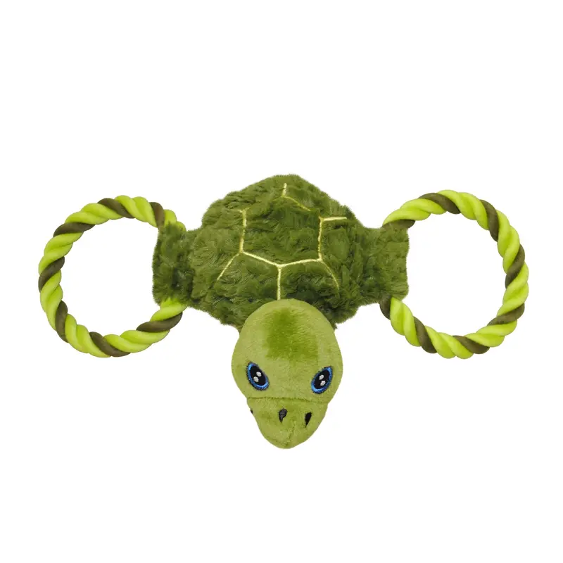 Jolly Pets Tug-A-Mal Dog Toy - Turtle