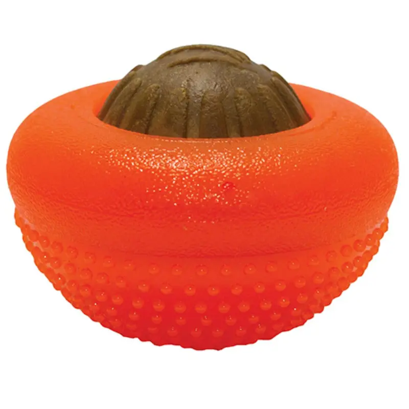 Starmark Everlasting Bento Ball Dog Toy with USA Treat