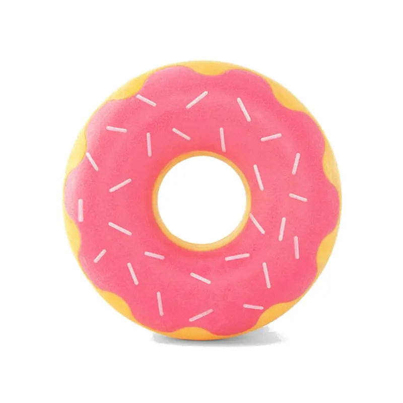 ZippyTuff Donutz Dog Toy - Strawberry