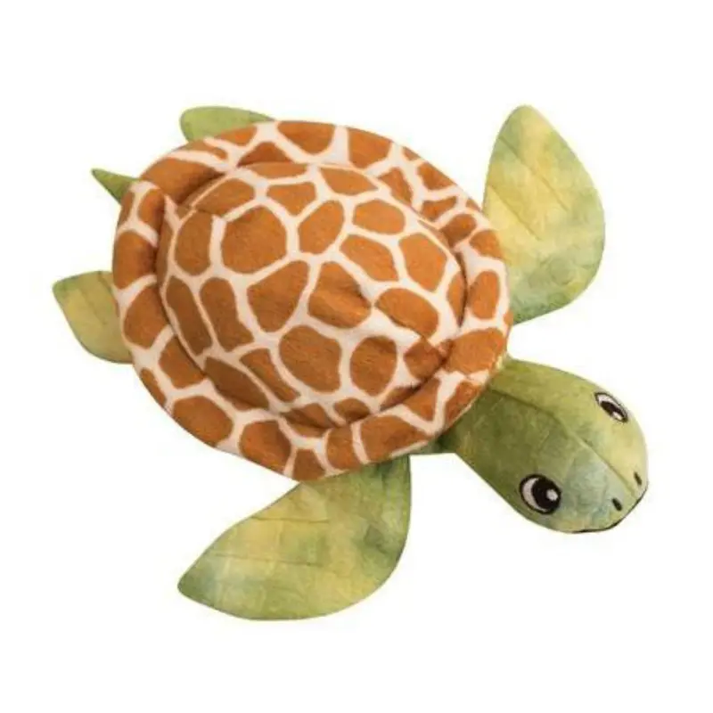 Snugarooz Shelldon the Turtle Dog Toy - Green