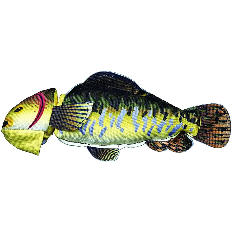 Spunky Pup Fly & Fetch Dog Toy - Fish