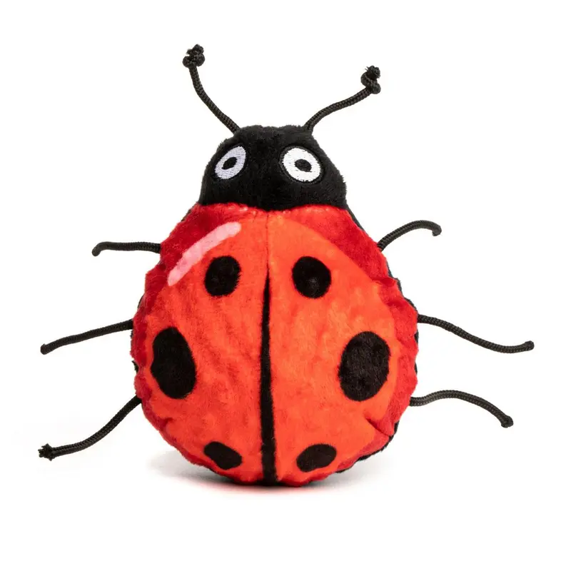 fabdog Ladybug faball Squeaky Dog Toy