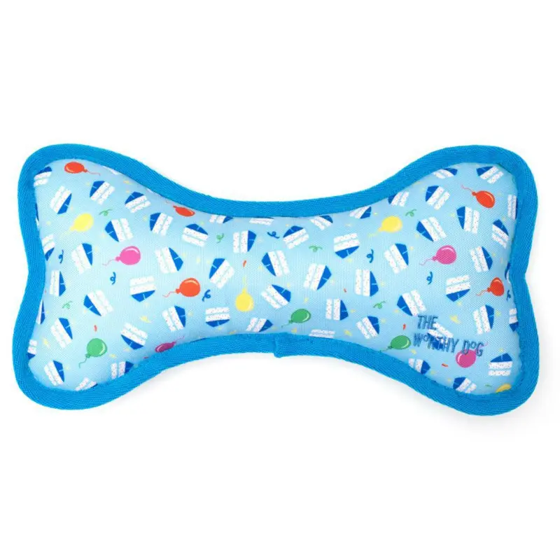 Worthy Dog Birthday Boy Bone Dog Toy