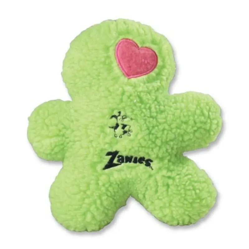 Zanies Embroidered Berber Boys Dog Toy - Green