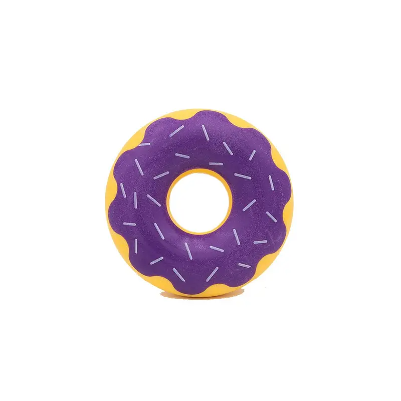 ZippyTuff Halloween Donutz Dog Toy - Grape Jelly