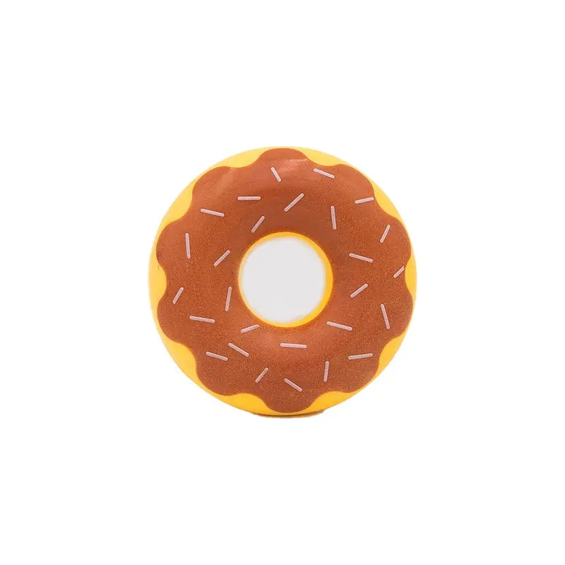 ZippyTuff Halloween Donutz Dog Toy - Pumpkin Spice