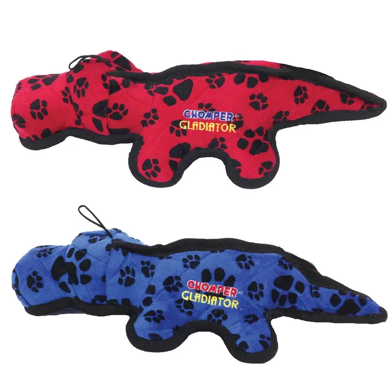 Chomper Gladiator Tuff Alligator Dog Toy