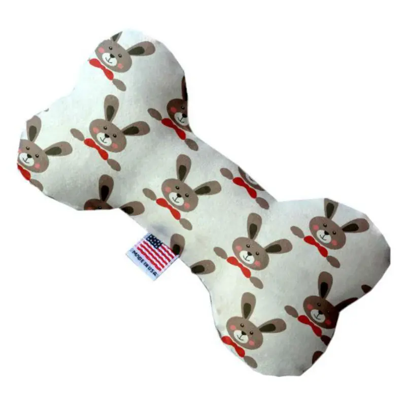 Bone Dog Toy - Dapper Rabbits