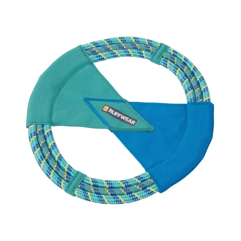 RuffWear Pacific Ring Dog Toy - Aurora Teal