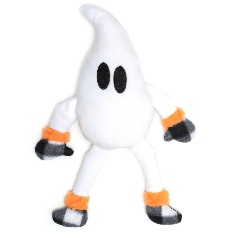 Worthy Dog Halloween Buffalo Dog Toy - Ghost