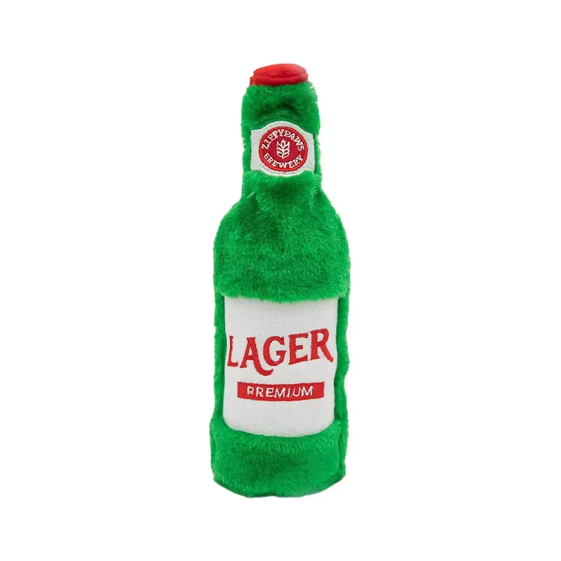 ZippyPaws Happy Hour Crusherz Dog Toy - Lager