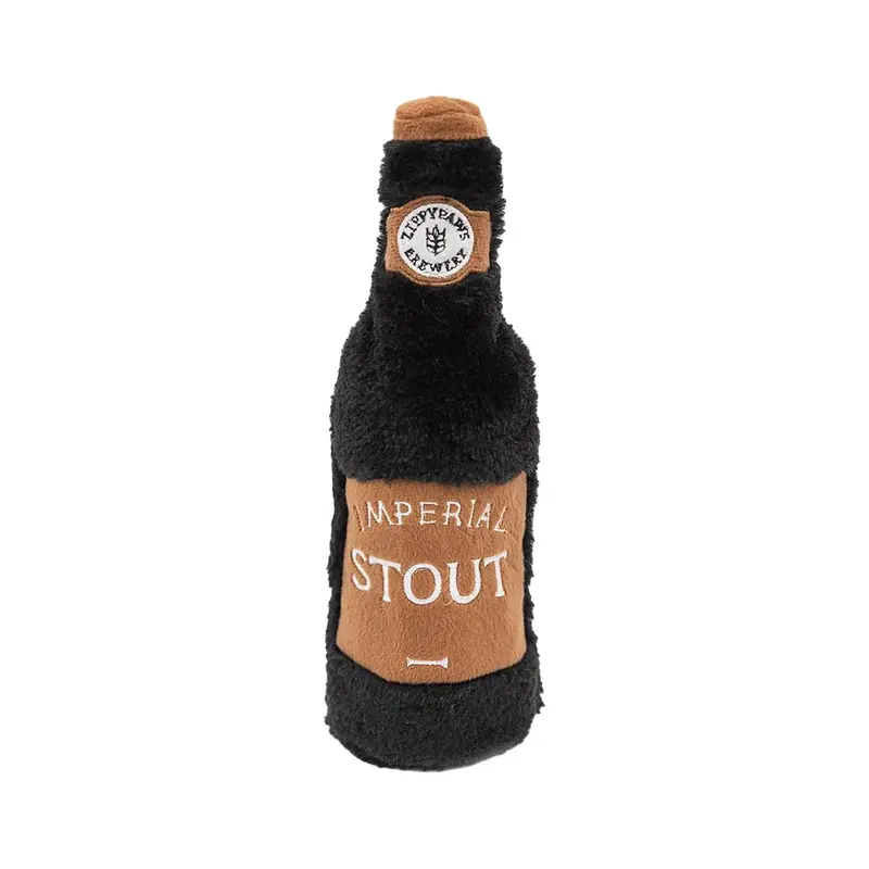 ZippyPaws Happy Hour Crusherz Dog Toy - Stout